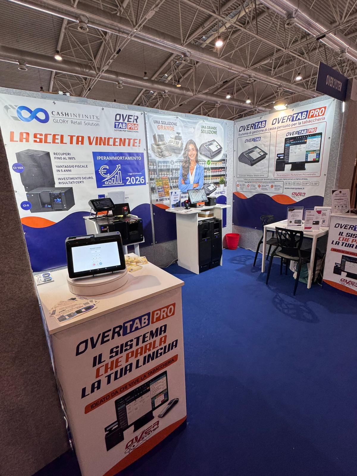 OverTab Pro al T2000 di Roma