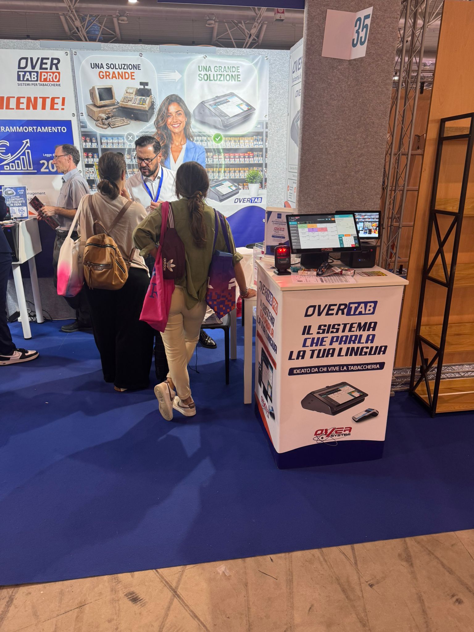 OverTab Pro al T2000 di Roma