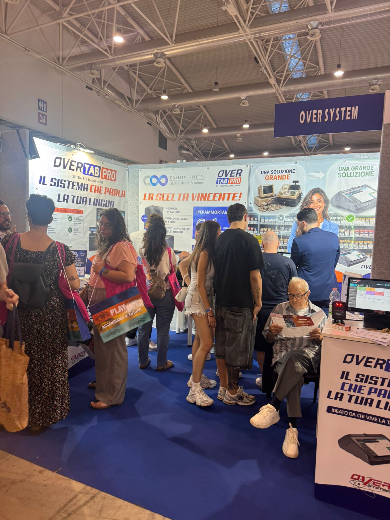 OverTab Pro al T2000 di Roma