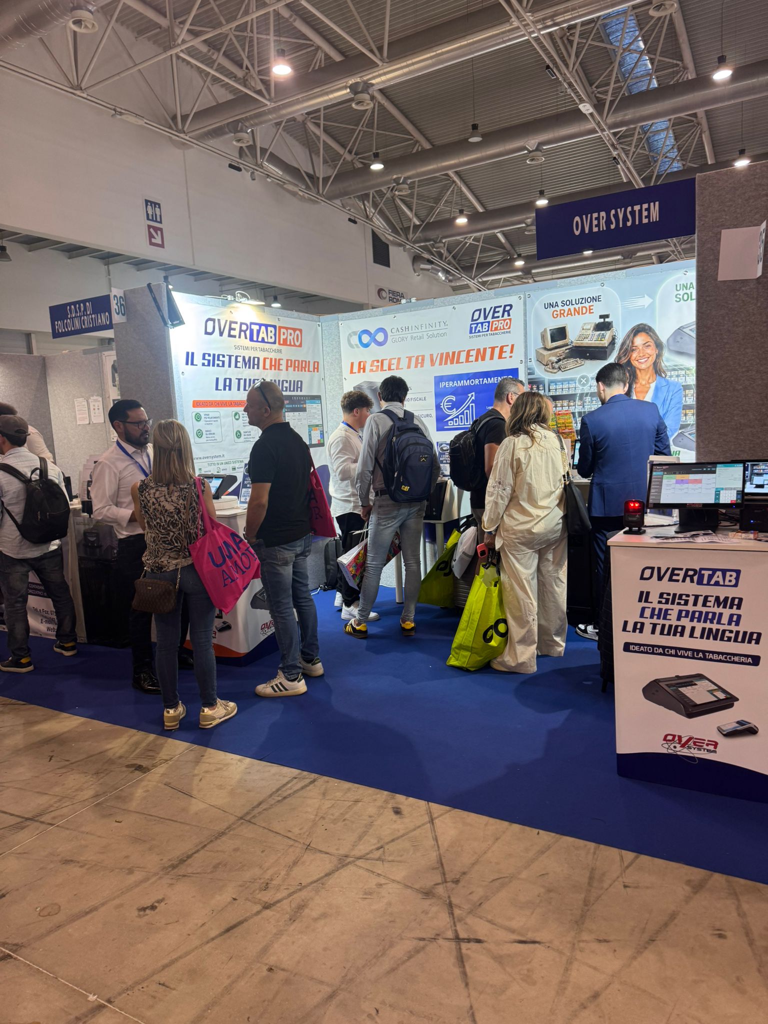 OverTab Pro al T2000 di Roma