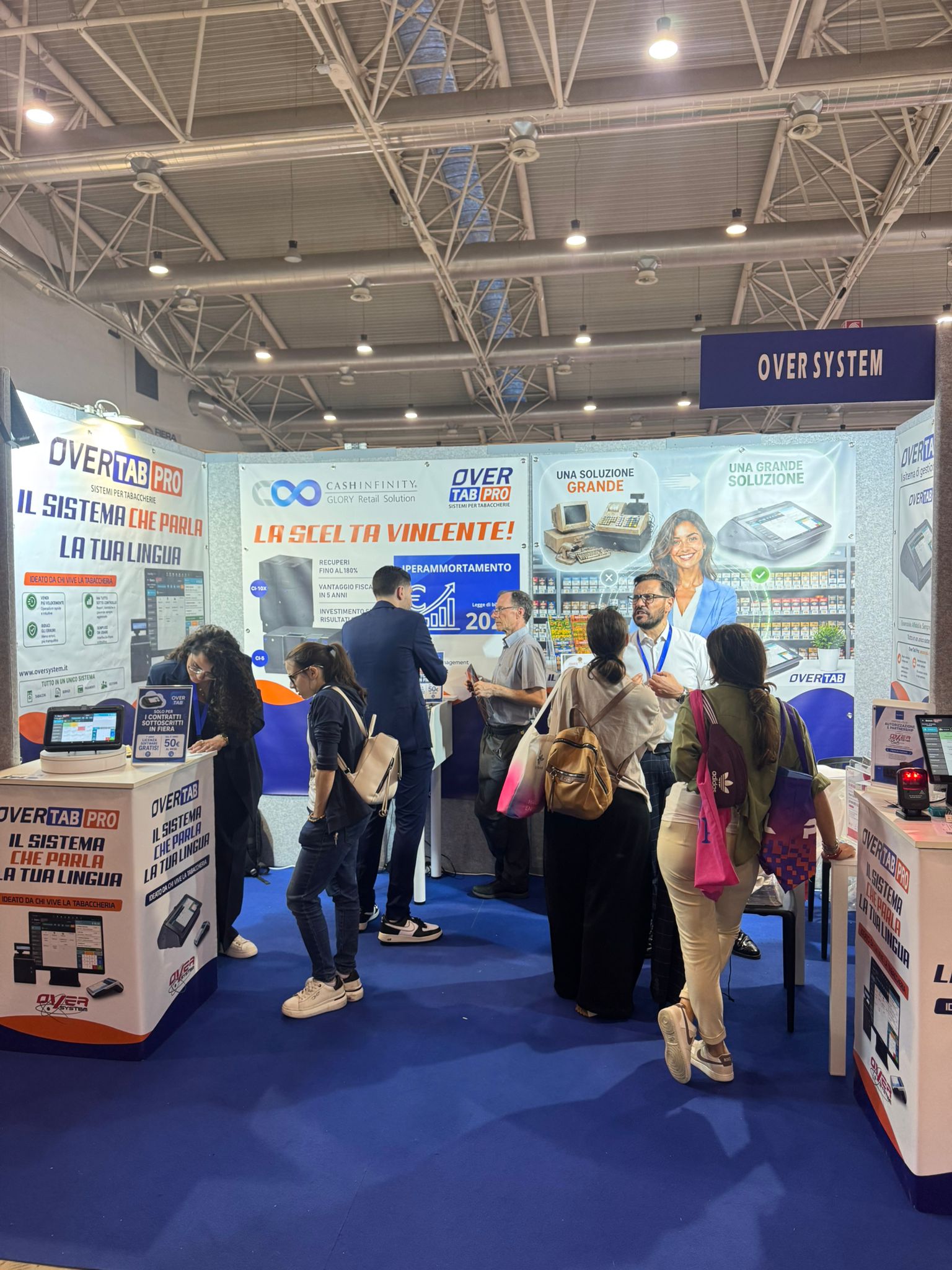 OverTab Pro al T2000 di Roma