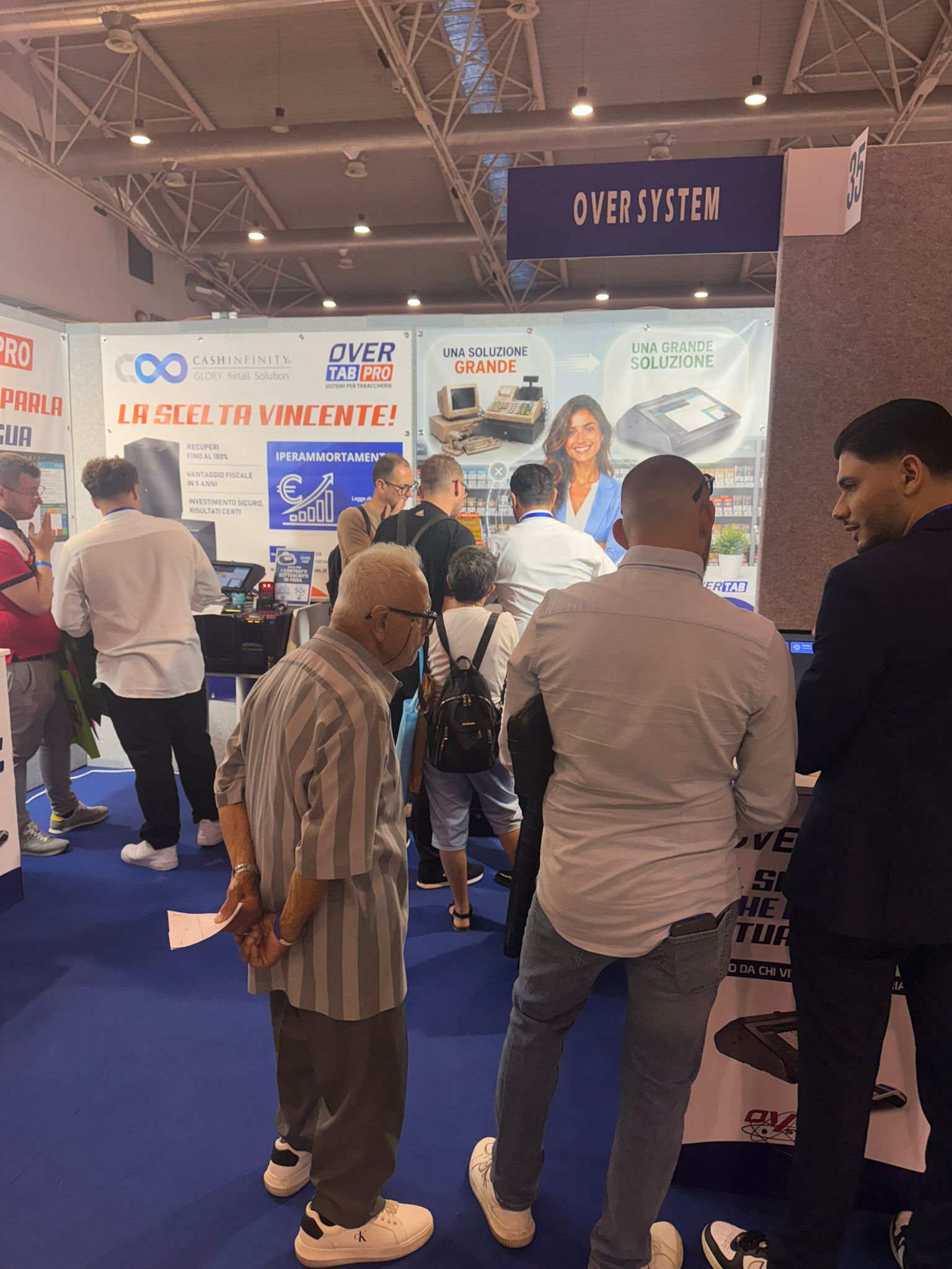 OverTab Pro al T2000 di Roma