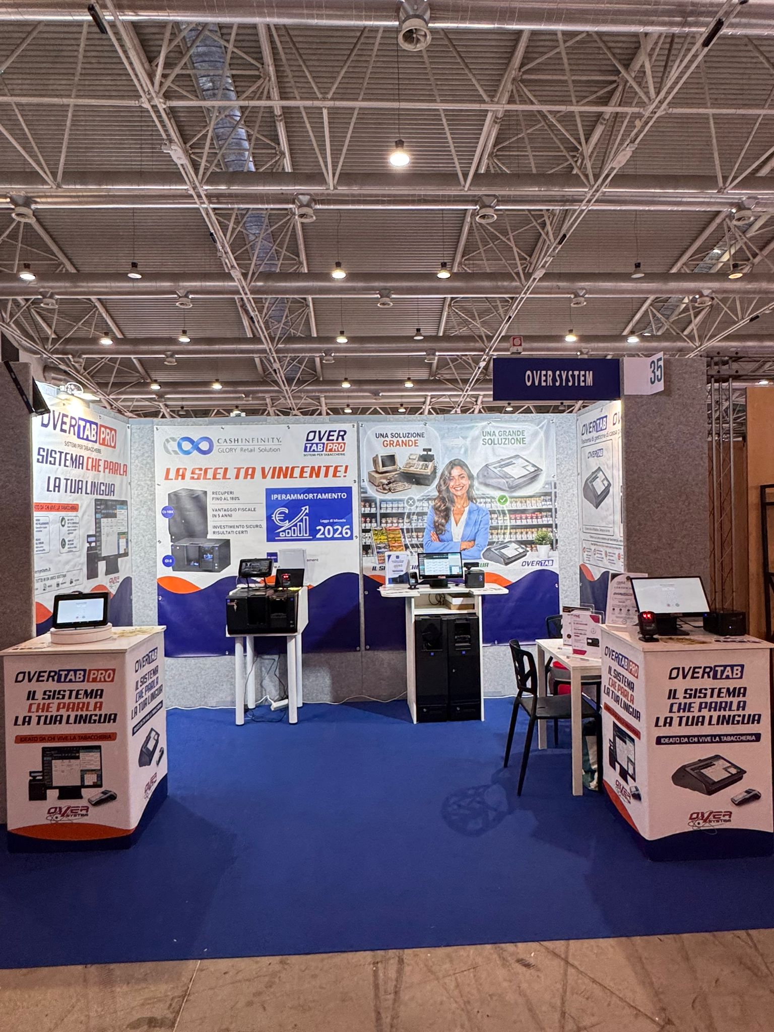 OverTab Pro al T2000 di Roma