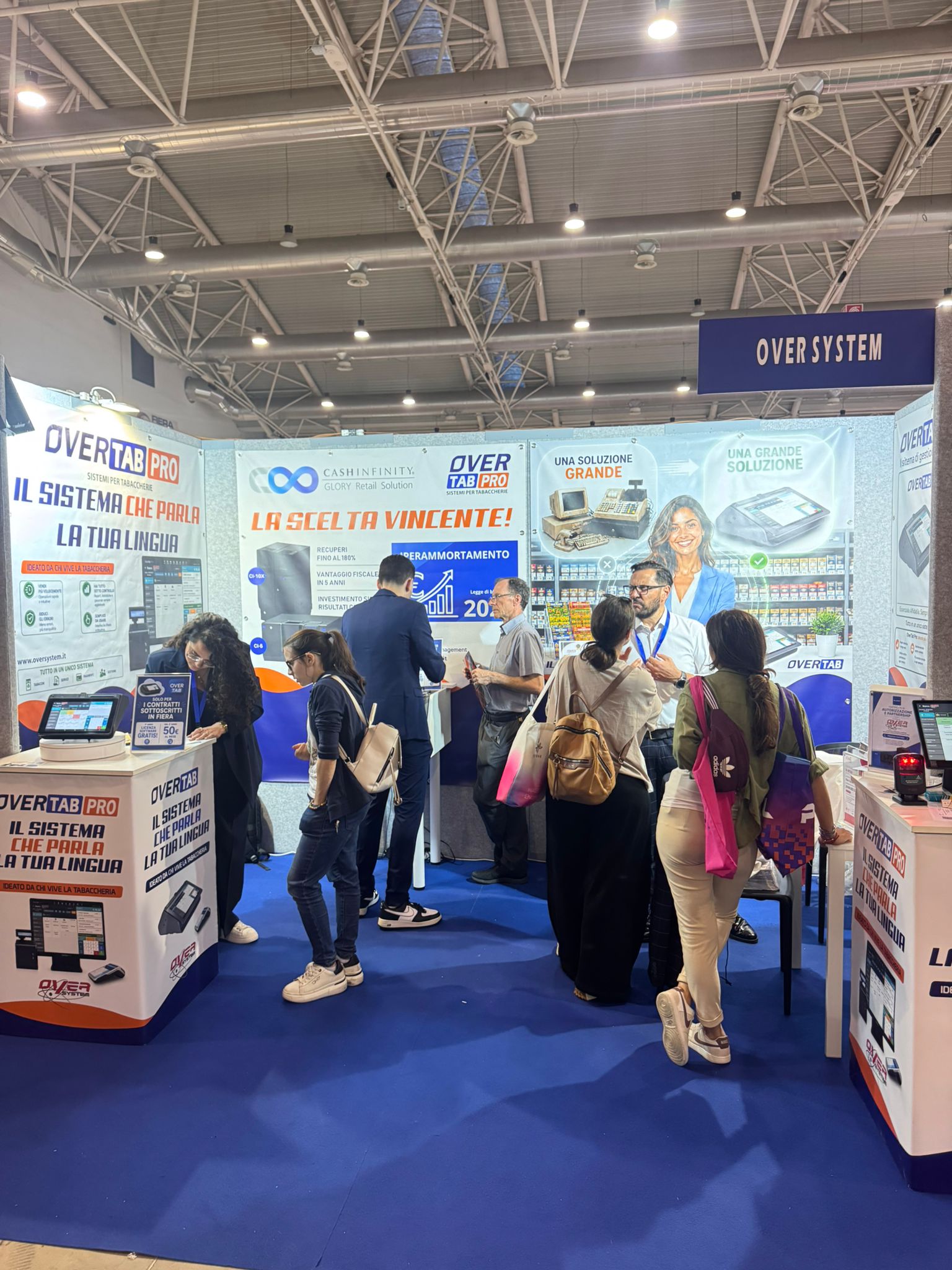 OverTab Pro al T2000 di Roma