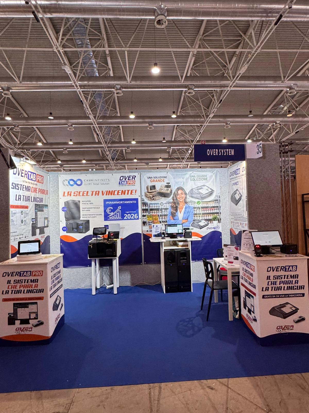 OverTab Pro al T2000 di Roma