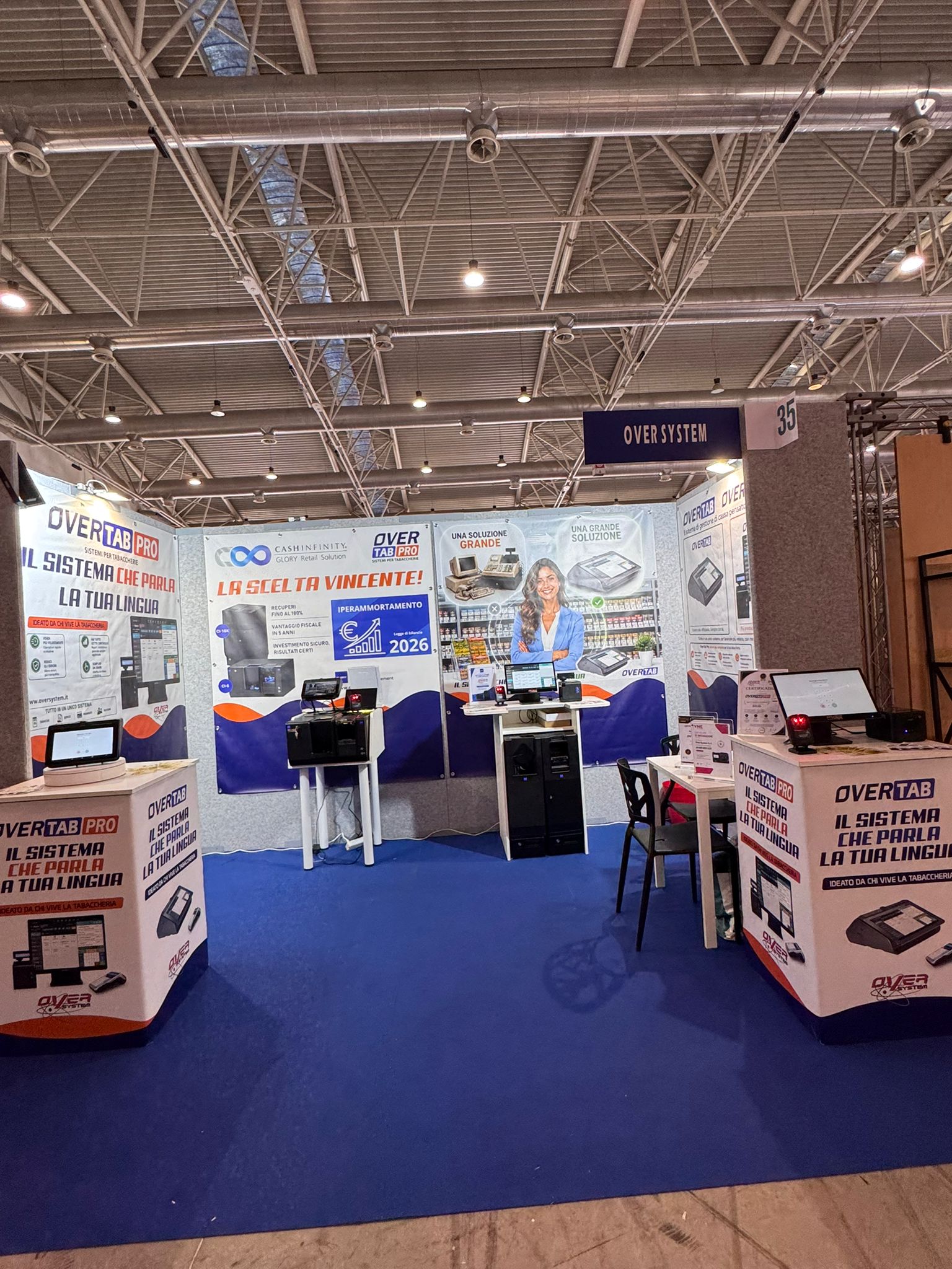 OverTab Pro al T2000 di Roma