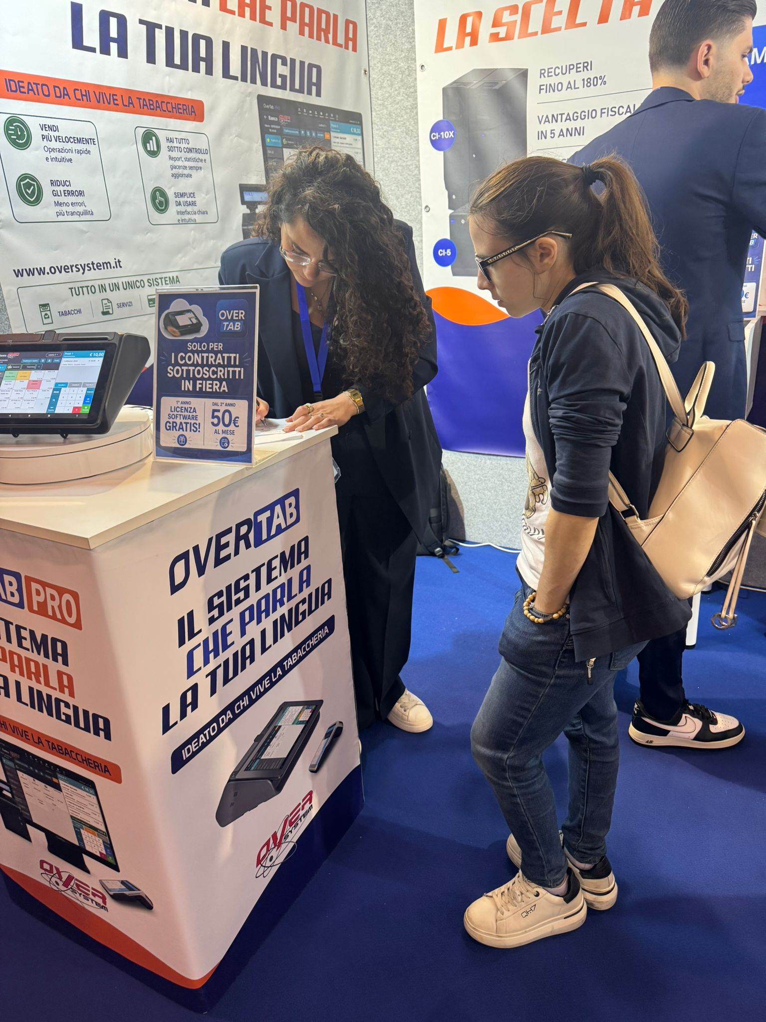 OverTab Pro al T2000 di Roma